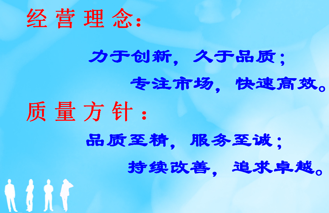 經營理念、質量方針