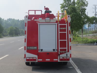 國(guó)五東風(fēng)單排1噸水罐消防車（藍(lán)牌）